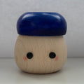 Blue Wooden Mushroom Toy