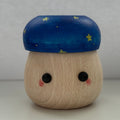 Wooden Mushroom Toy with Starry Hat