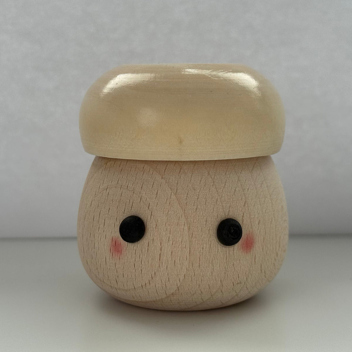 Natural Wooden Mushroom Toy