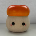 Wooden Mushroom Toy with Sunset Hat