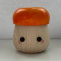 Wooden Mushroom Toy with Fire Hat